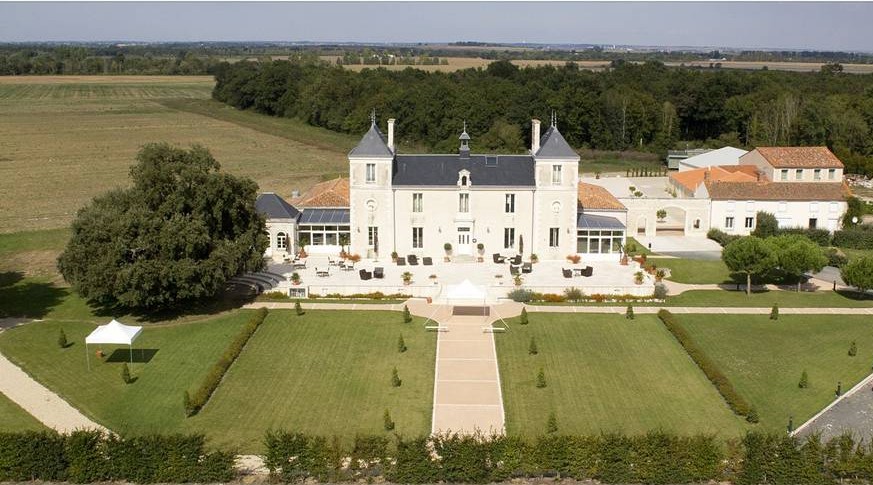 Vue aérienne de la Sebrandière